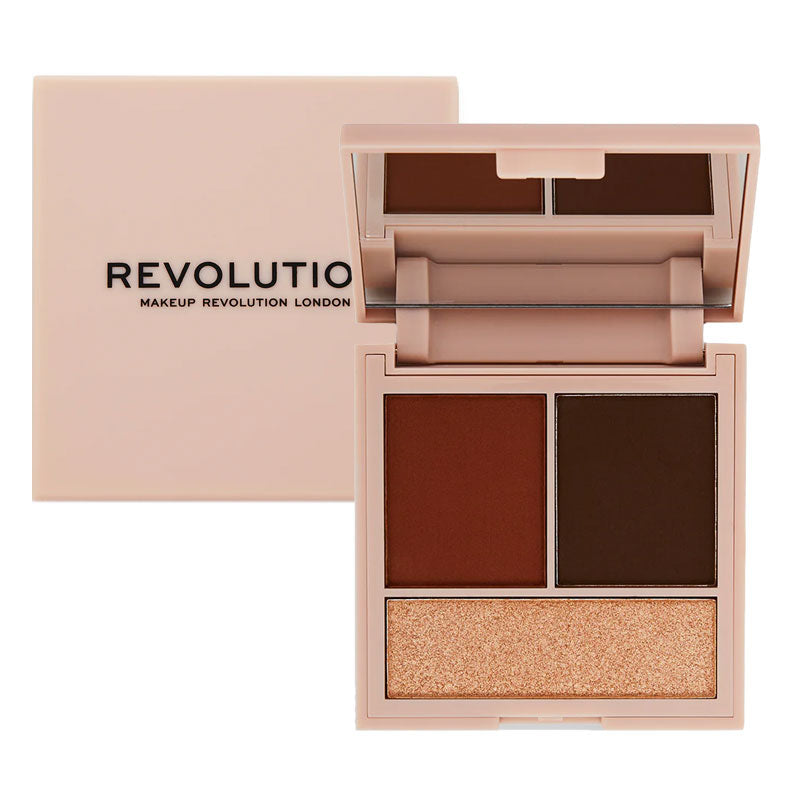 REVOLUTION CONTOUR POWDER COMPACT Palette viso per contouring 7g – medium