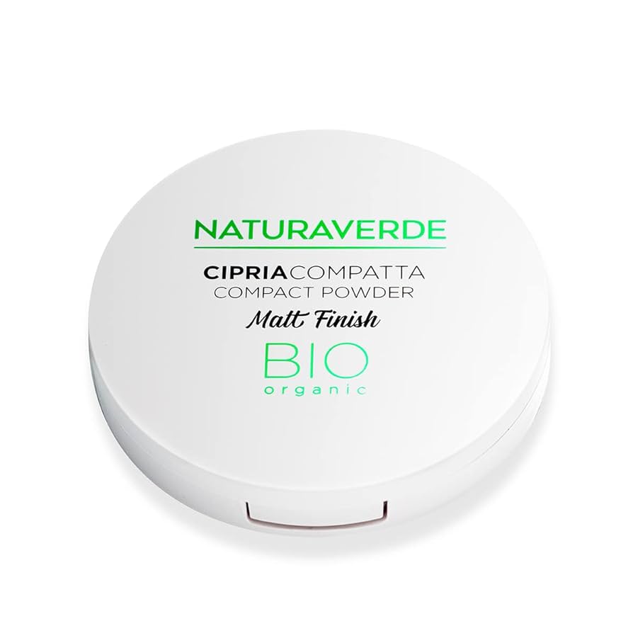 NATURAVERDE | BIO Make Up - Cipria Compatta Opacizzante, Fissante. numero 03