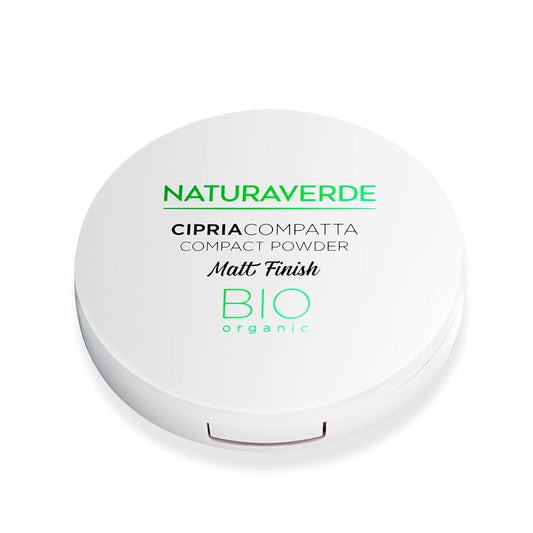 NATURAVERDE | BIO Make Up - Cipria Compatta Opacizzante, Fissante. numero 03