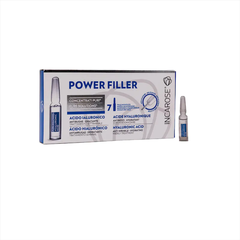 INCAROSE 7FIALE COCENTRATO PURO ACIDO IALURONICO